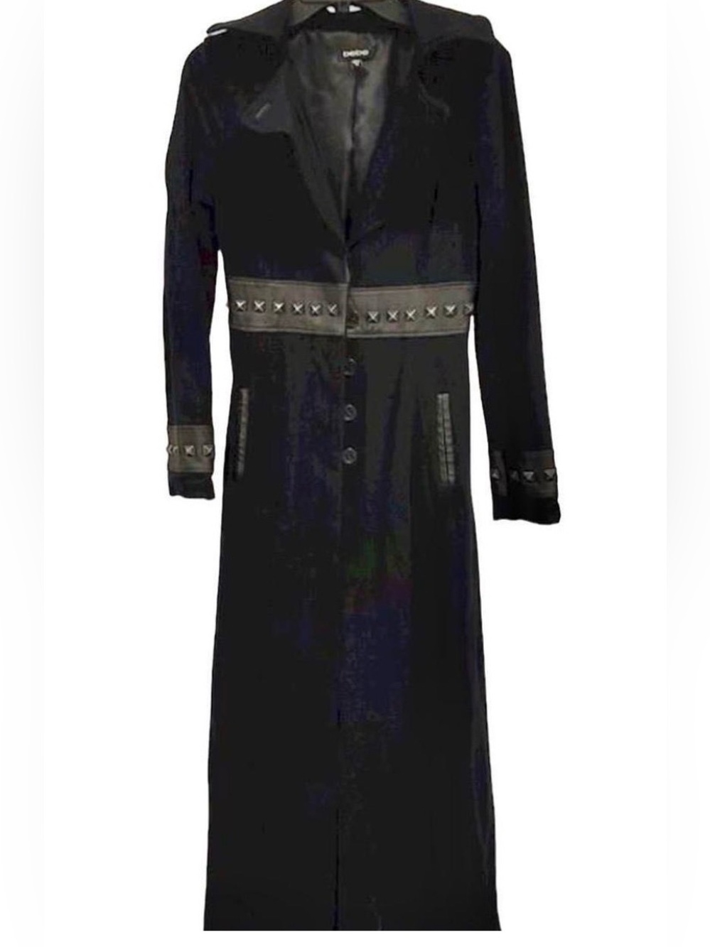 Vintage Y2K Bebe Studded waist trench coat